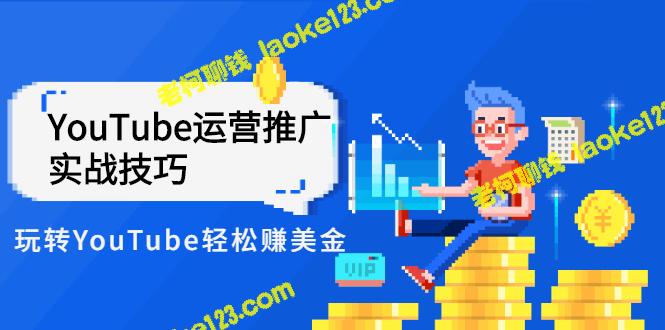外国人眼中的YouTube运营推广实战技巧,轻松赚美金 外国人眼中的YouTube运营推广实战技巧,轻松赚美金