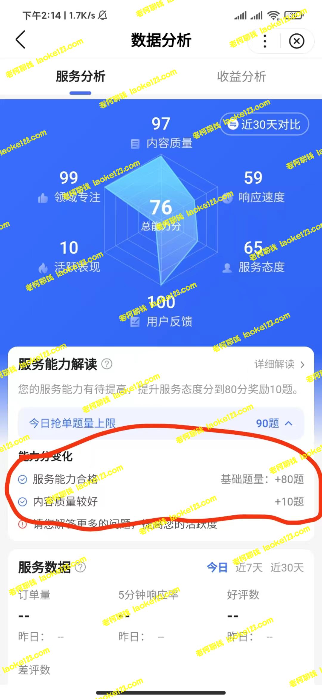 百度同城问答赚钱：每题一元，无抢题需手动，一天最高可赚80元（含搜题器）-老柯聊钱