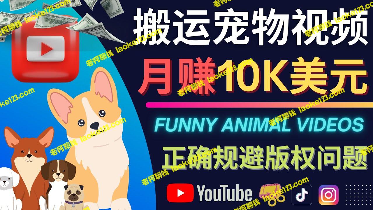 TIKTOK视频二次创作，月入1万美元以上-老柯聊钱