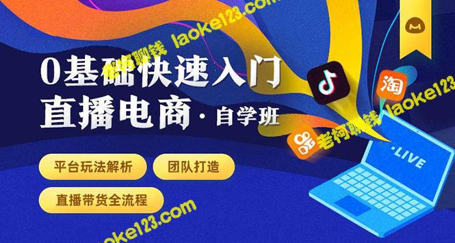 快速入门直播电商：平台玩法、团队打造、带货全流程-老柯聊钱