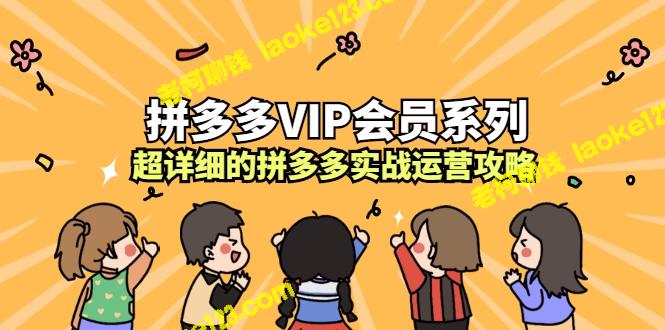 拼多多VIP会员实战攻略（无水印、原创、精简）-老柯聊钱