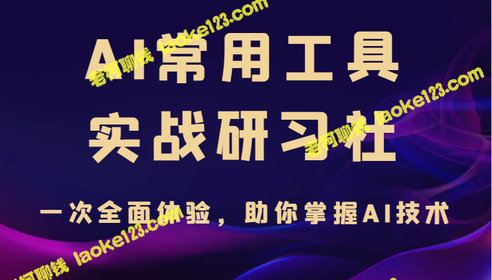 AI技术训练营：全面实践，助你掌握AI技术-老柯聊钱