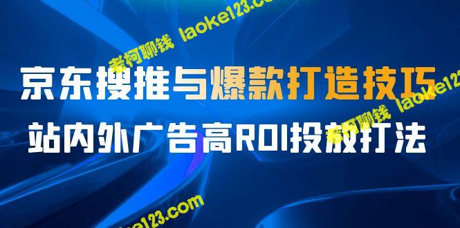 某收费培训56期7月课，京东推广与爆款打造技巧，高ROI广告投放打法-老柯聊钱